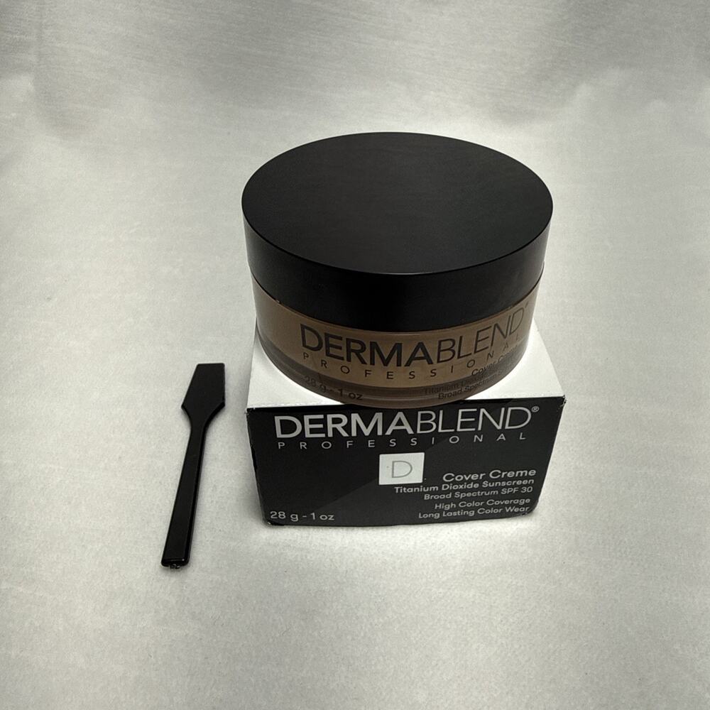 DermaBlend Professional Cover Cream. Caramel Beige 40W. Croma 2 3/4 1 Oz FLAWED